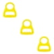 thumbnail image 3 of Billuyoard Botella de agua Llevar elevador Accesorio Hogar Simple Asa de transporte engrosada Manijas de elevación Accesorios Amarillo Type1 NO1, 3 of 6
