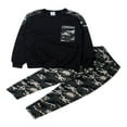 thumbnail image 1 of Ensemble Survêtement pour Garçon, Chandail à Manches Longues et Pantalon Camouflage, 1 of 6