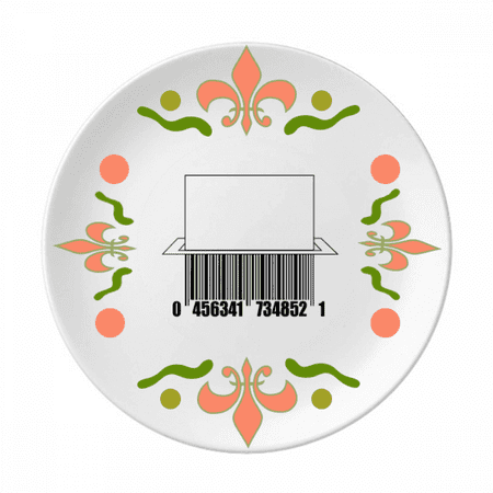 

Barcode Cutting Paper Crushing Flower Ceramics Plate Tableware Dinner Dish