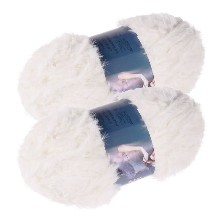 Yarn Chunky Fluffy Eyelash Yarn Super Alpaca Sock Wool Bulky