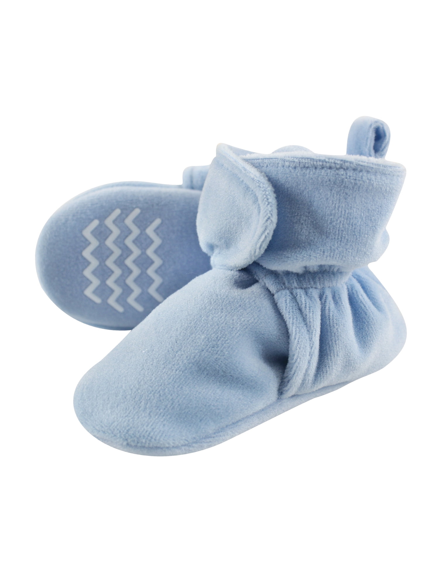 Hudson Baby Toddler Unisex Cozy Velour Booties