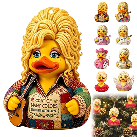 Parton Memorial Duck, Dolly Memorial Duck, Music Decor, E