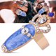 thumbnail image 5 of Corona Bowknot Crystal Finger Nail Art Anillos Armadura Dorada Anillo Cola Conjunta Joyería para Fiesta 1#, 5 of 8