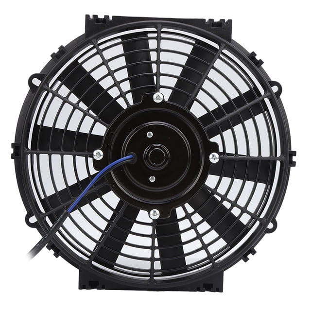 Electric Radiator, Cooling Fan Portable Straight Blades with Mounting Brackets for Car for Home