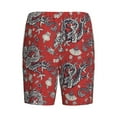 thumbnail image 4 of Rocae Dragons2 for Men's Soft Sleep Pajama Shorts, Waistband and Pockets, 4 of 9