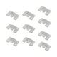 thumbnail image 4 of 10 piezas de soportes de montaje empotrado para muebles, colgadores de pared para fotos, para muebles y gabinetes. Grande, 4 of 9