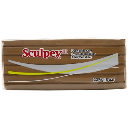 Sculpey III Polymer Clay 8ozHazelnut
