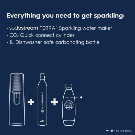 SodaStream - Terra Water Maker Kit - Blue