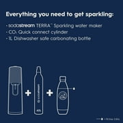 SodaStream Terra Sparkling Water Maker with CO2 and Carbonating Bottle