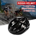 thumbnail image 4 of Casco De Ciclismo Casco de ciclismo para bicicleta Práctico casco de protección deportiva transpirable (negro) Likrtyny Accesorios para bicicletas, 4 of 8