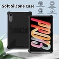 thumbnail image 5 of JBuwsdan Case for Lenovo Tab idea Pro Gen 2 13 inch Tablet,Soft Silicone Shockproof Kids Friendly with Kickstand Protective Cover for Lenovo Tab idea Pro Gen 2 13 inch Tablet(Black), 5 of 6