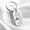 thumbnail image 4 of Drive Safe Keychain Car Owner Gift May Your Guardian Angel Ride With You Car Lover Gift, 4 of 11