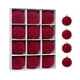 thumbnail image 2 of Bola de Navidad Flocking 6cm,12pcs,Adornos de Árbol de Navidad de terciopelo pintado,Bolas de Navidad para decoración de vacaciones,Bola de fieltro para árbol de Navidad,Bola de fieltro para, 2 of 7