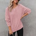thumbnail image 3 of Acid Wash Sweatshirt For Women Crewneck Long Sleeve Pullover Tops | Cotton, Loose Fit, Streetwear, Vintage, Fall Fashion Clothes, 340, 3 of 6