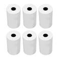 thumbnail image 2 of 50 rollos de papel térmico, rollos de papel de recibo de impresión transparente grueso para impresora, caja registradora, núcleo Tubular pequeño, 2 of 9
