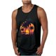 thumbnail image 1 of Camisetas de Tanque de los Hombres Tanque de los Hombres Incolor Gradiente de Impresión Cuello Redondo Correa Delgada Fuga Atrás Regular Casual Deportes Blusas de Tanque, 1 of 5