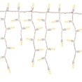 thumbnail image 1 of Holiday Time 150-Count Incandescent Twinkling Icicle Christmas Lights, Clear, 1 of 4