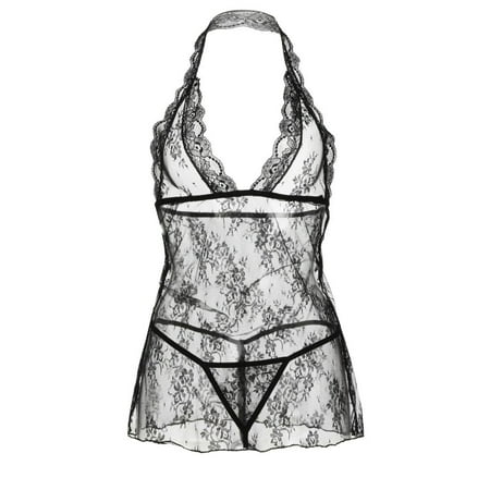 BKQCNKM Christmas Onesies Adult Black Long Sleeve Bodysuit Women Womens Lace underwear Nightwear Underwear Plus Size Sleepwear Dress Bodysuits For Women