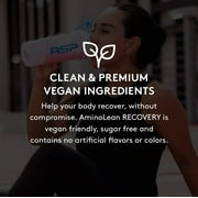 RSP Nutrition AminoLean Recovery Post Workout BCAAs and EAAs Amino Acids Supplement for Lean Muscle, Blood Orange Flavor, 30 Servings