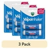 (3 pack) Vicks Vapo Inhaler, Soothing Non-Medicated Vapor Inhaler with Menthol Scent, 2 Count