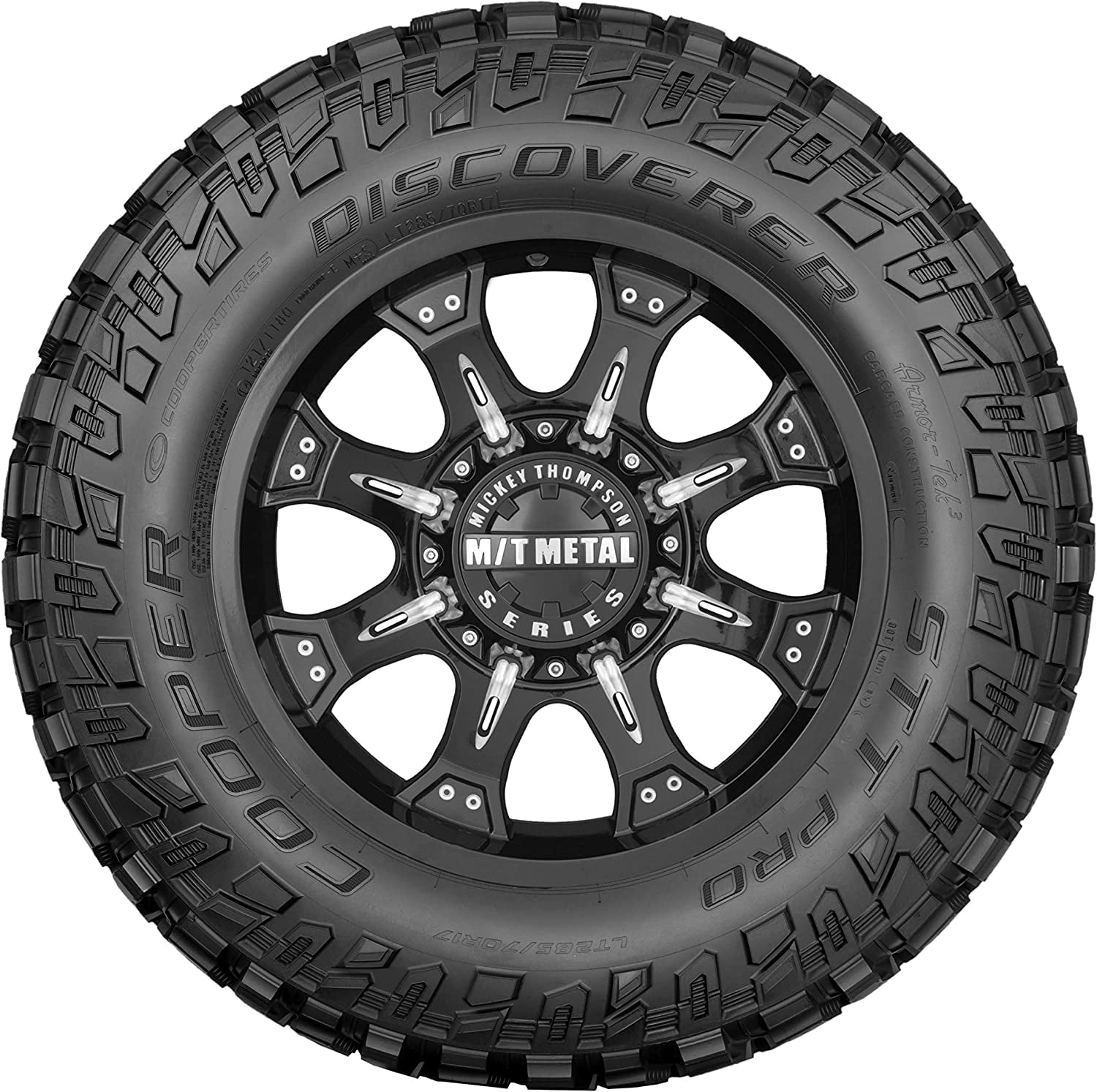 Cooper Discoverer STT Pro Off-Road Mud Terrain Tire - 37X13.50R17 LRE/10ply