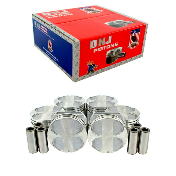 DNJ P3112 Standard Complete Piston Set Fits Cars & Trucks 91-97 Chevrolet Lumina 3.4L DOHC 24v