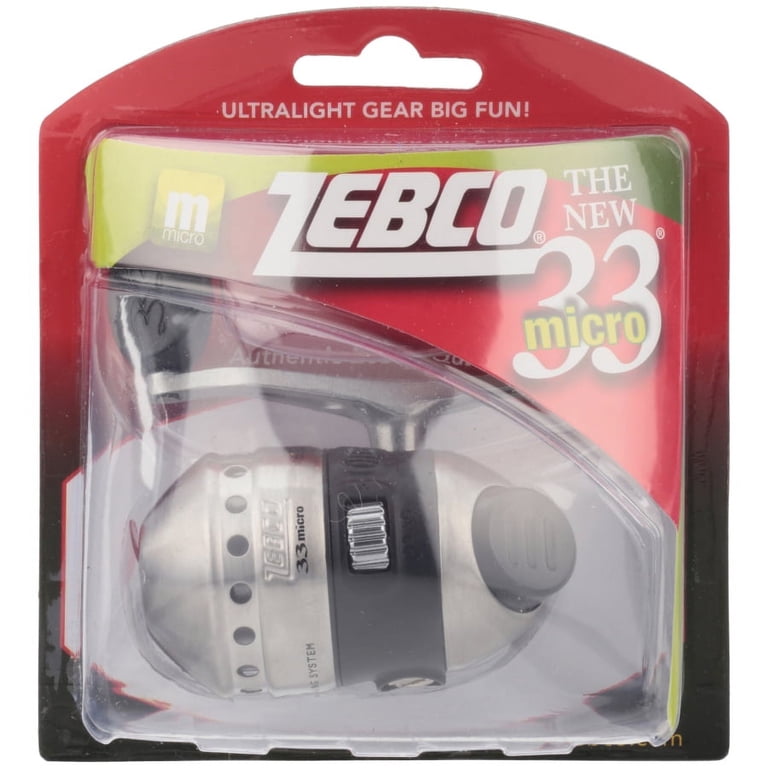 Zebco 33 Micro Spincast Reel - QuickSet Anti-Reverse - Walmart.com