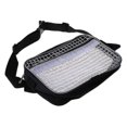 thumbnail image 1 of CHAO Bolsa de herramientas transparente antiestática para salas blancas, cubierta completa de PVC, riñonera para ingenieros, 1 of 3