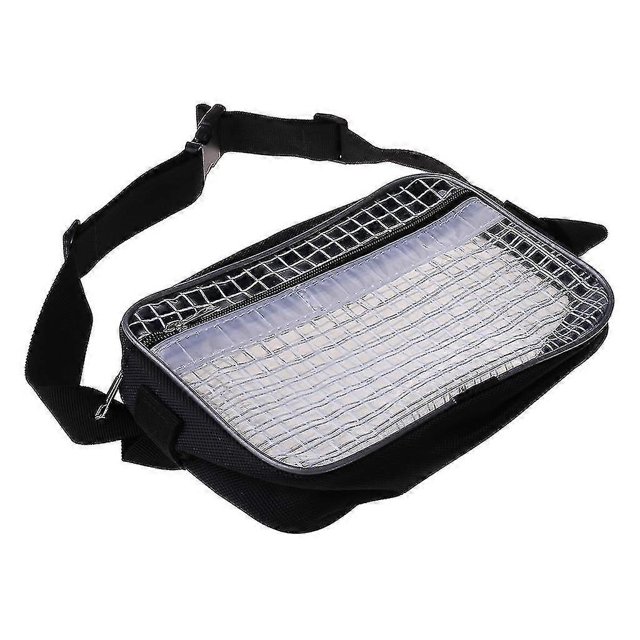 CHAO Bolsa de herramientas transparente antiestática para salas blancas, cubierta completa de PVC, riñonera para ingenieros