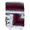 Burgundy, variant on Del Mex Authentic Mexican Blanket, Woven in Mexico, 70" x 50" Falsa for Outdoors (Red)