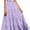 Purple, variant on Womens Smocked Sleeveless Tiered Long Dresses