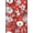 Red, Pattern 14, variant on ODIKA 4'x6' Blue White Floral Organic Design Washable Area Rug Stylish Botanical Pattern with Modern Flair Pet Friendly, Non-Shedding for Bedroom, Reading Nook