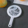 thumbnail image 5 of Qonioi Fine Nylon Mesh Strainer, Plastic Kitchen Sieve for Soy Milk Coffee Yogurt, Filter Spoon 100/200/400 Mesh, 5 of 5