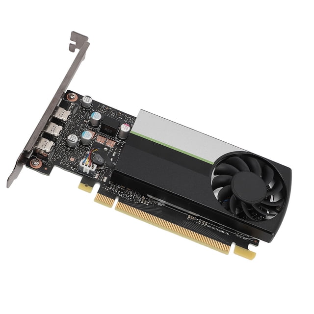 Tarjeta De Vídeo, Tarjeta Gráfica GDDR6 De 4 GB, Interfaz 3xMiniDisplayPort De 64 Bits Para Renderizado De Modelado 3D
