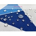 thumbnail image 4 of FBTS Prime 16x17 inch All-Weather Blue Triangle Outdoor Seat Pads, Pack of 2, 4 of 7