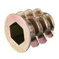 thumbnail image 4 of M5x10mm Furniture Screw-in Nut Zinc Alloy Color Zinc 24 Pack, 4 of 5