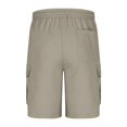 thumbnail image 7 of ATOGUTA Athletic Works Shorts Boy Size 5T-15 Kids Athletic Basketball Shorts Casual Elastic Waist Summer Clothes with Pockets Gray, 7 of 7