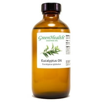 Eucalyptus Essential Oil - 8 fl oz (237 ml) Glass Bottle w/ Cap - 100% Pure Essential Oil by GreenHealth