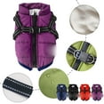 thumbnail image 2 of Winter Vest With Integrated Harness Warm Ski Jacket For And Cats Cold Weather Outdoor Apparel Pet Clothes for Medium Dogs Easter Pet Clothes for Small Dogs Boy Pet Clothes Hangers Small Pet Clothes, 2 of 6