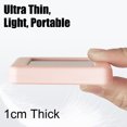thumbnail image 3 of Reloj despertador digital ANGGREK Rosa 240 mAh multifuncional, 3 of 8