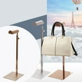 thumbnail image 4 of Stainless Steel Handbag Rack Display Single Hook Purse Display Stand Handbag Bag Gold, 4 of 7