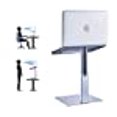 thumbnail image 3 of Adjustable Laptop Stand for Desk, DJ Laptop Stand Adjustable Height, Laptop Raised Stand for Standing & Sitting Mode, Laptop Riser Stand of Elevated Stand, Tall, Strong and Airflow Even for 17 inch, 3 of 15