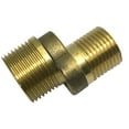 thumbnail image 3 of BAOSITY 5x1 Pc Double Female Brass Adapter Coupler Pipe Connector Pipe Fitting, 3 of 8