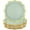 Sage Green, variant on Tutuviw 20 Pcs 9 in Pink Scalloped Paper Plates with Gold Foil, Disposable Paper Party Plates, Decorative Paper Plates for Cake Dessert Birthday Baby Shower Wedding Party Supplies