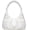 Large-white, variant on PETITE Shoulder Handbag for Women Fashion Ruched Shoulder Hand Purse Sofii Clutch Hobo Bag Trendy Purse for Lady