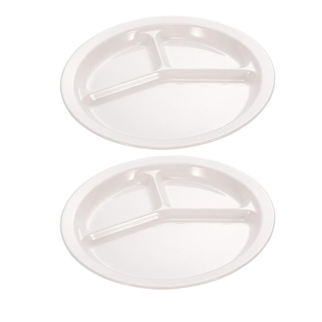 2 platos para niños.