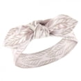 thumbnail image 3 of Hudson Baby Infant Girl Cotton Headbands 5pk, Gray Feather, 0-24 Months, 3 of 7