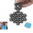 thumbnail image 1 of Chess Board Game Stone,  Chess Game Stone Portable 50pcs Black   For Home, 1 of 8