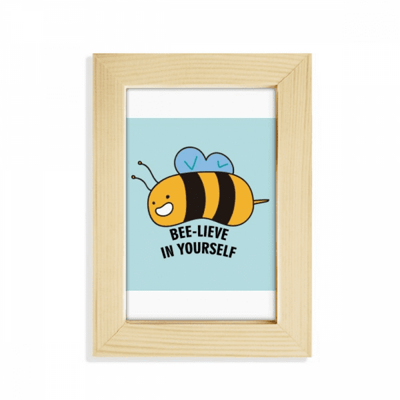Bees Believe Group Dance Art Deco Fashion Desktop Display Photo Frame Picture Art Painting 5x7 inch
