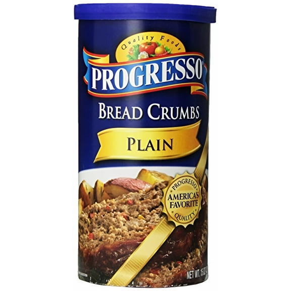 Progresso Plain Bread Crumbs 15 oz (Pack of 12)